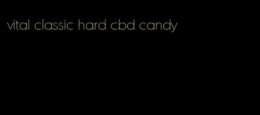 vital classic hard cbd candy