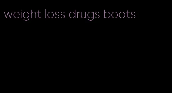 weight loss drugs boots