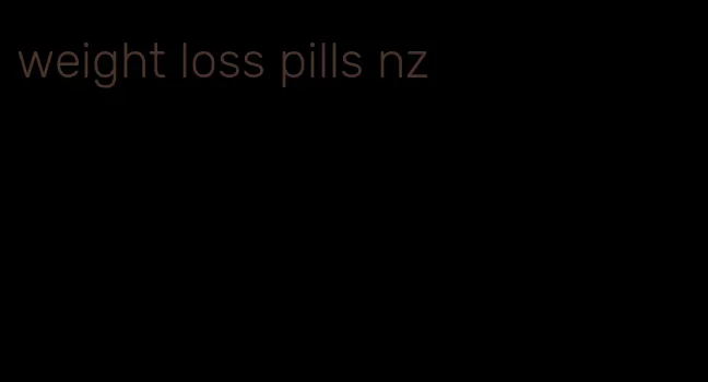 weight loss pills nz