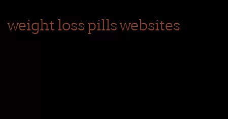 weight loss pills websites