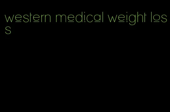 western medical weight loss