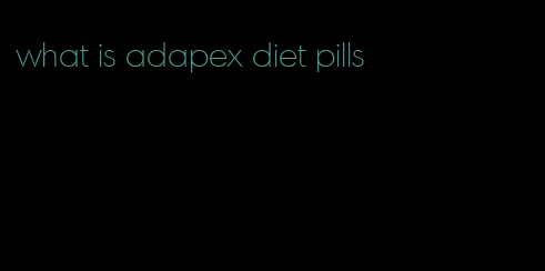 what is adapex diet pills