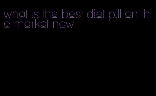 what is the best diet pill on the market now