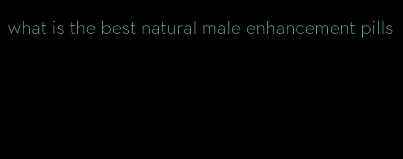 what is the best natural male enhancement pills