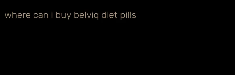 where can i buy belviq diet pills