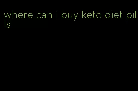 where can i buy keto diet pills