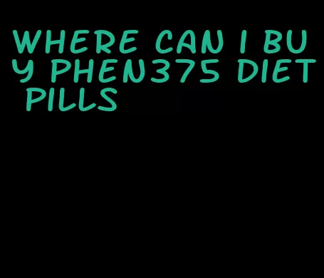 where can i buy phen375 diet pills