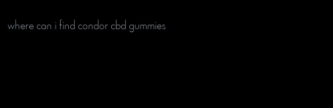 where can i find condor cbd gummies