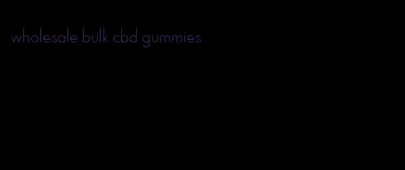 wholesale bulk cbd gummies