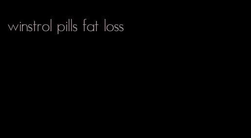 winstrol pills fat loss